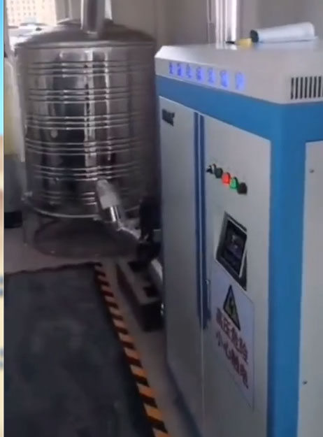 内蒙古鄂尔多斯特殊教育学校电磁锅炉采暖视频